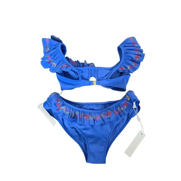 Carolina Constas Anastasia Multi Marisol Bikini Size XS Swimsuit REVOLVE NEW - Picture 3 of 6